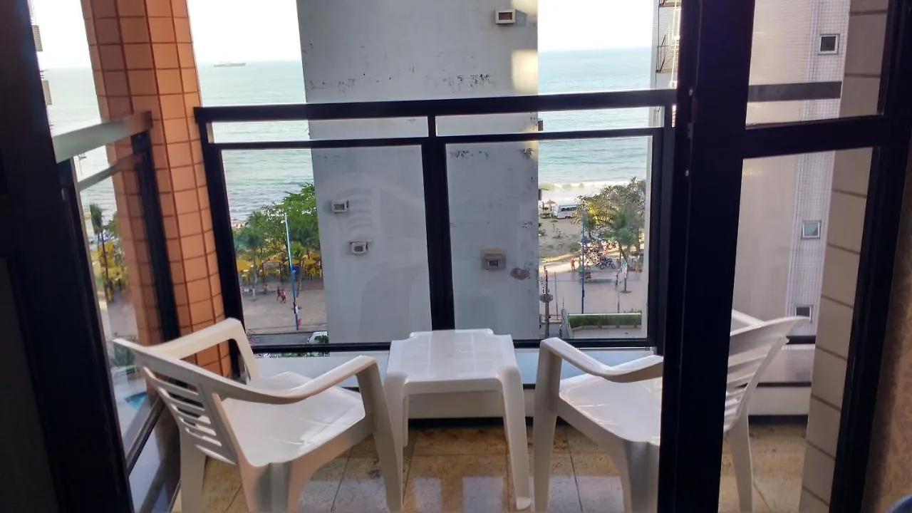 Flat Mar Brasil Tropical - Apartamento De 2 Quartos Com Suite E Vista Do Mar Fortaleza