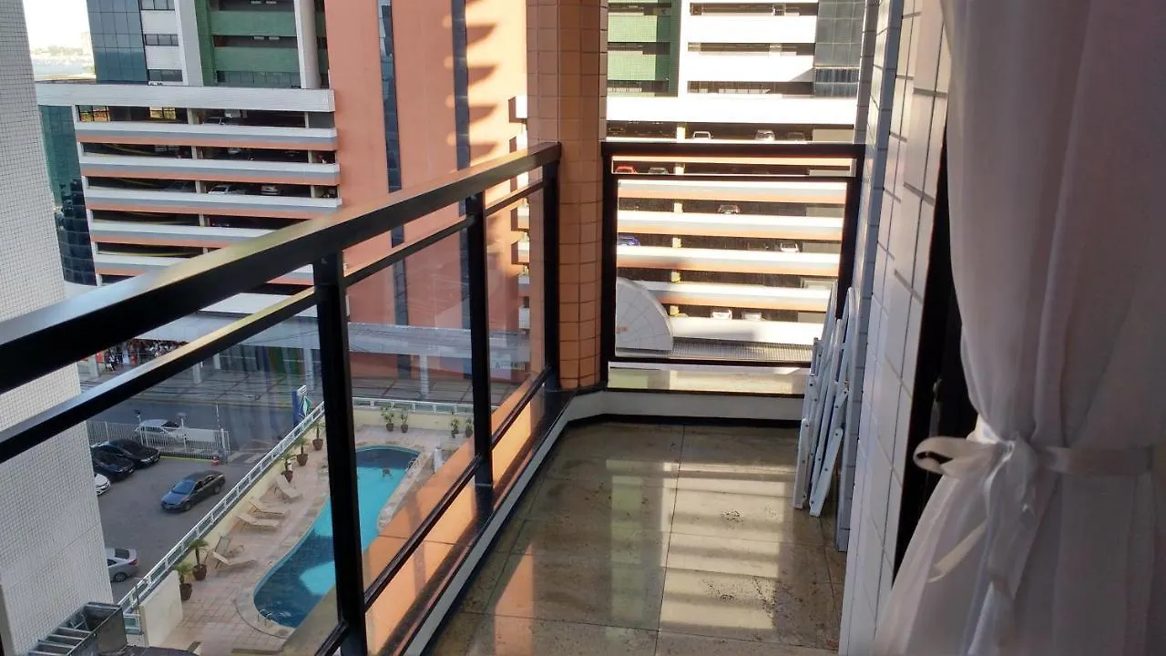 Apartment Flat Mar Brasil Tropical - Apartamento De 2 Quartos Com Suite E Vista Do Mar Fortaleza