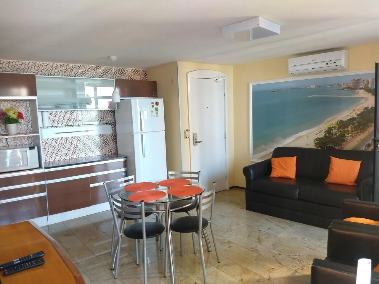 Flat Mar Brasil Tropical - Apartamento De 2 Quartos Com Suite E Vista Do Mar location